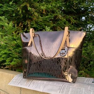 Michael Kors Metallic Tote